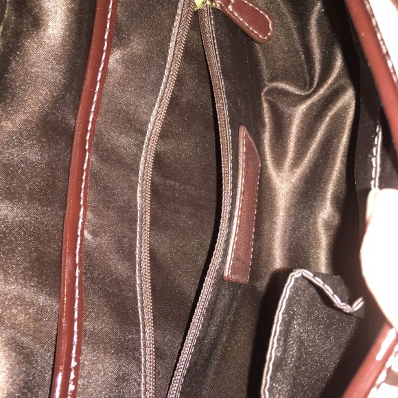 Vintage brown, tan Coach shoulder bag, NWT - Picture 5 of 6